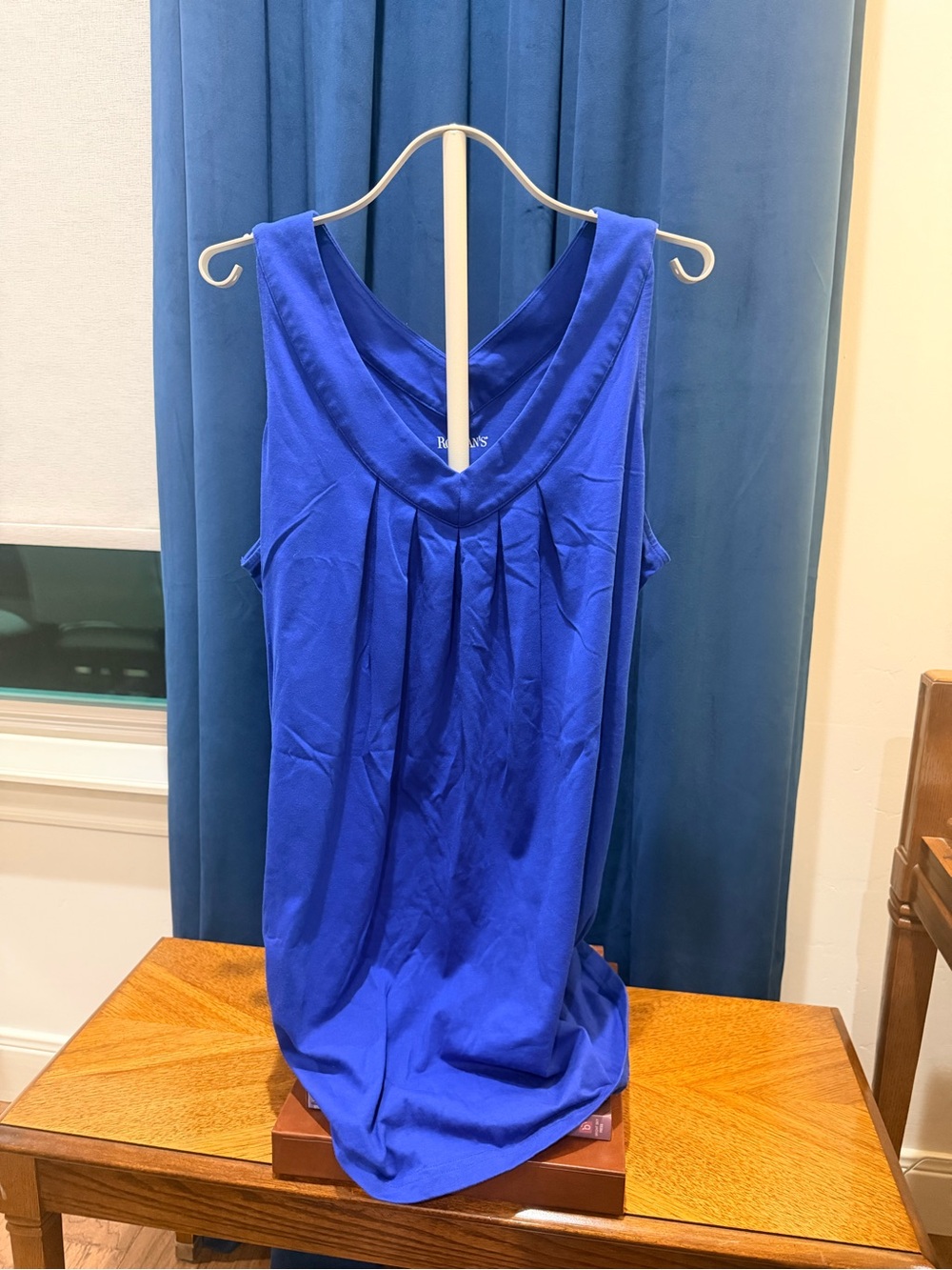 Roaman's cobalt Blue Women's Shirt